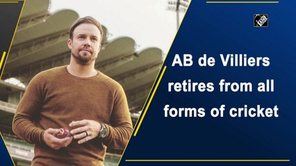 AB de Villiers retires from all forms of cricket