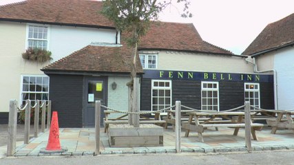 Download Video: Medway pub pours first pint nine months after flood nearly closed them for good