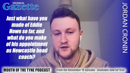 'What we've had so far is clarity' - Mouth of the Tyne podcast