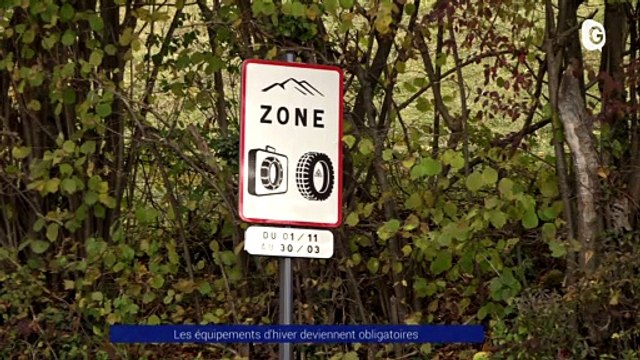 Reportage - Les équipements d'hiver sont obligatoires jusqu'au 31 mars