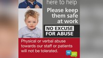 Staff at East Kent Hospitals Trust launch campaign to try and stop increase in abuse they've been receiving