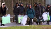 Belarus: Migranten kampieren nicht länger an der Grenze