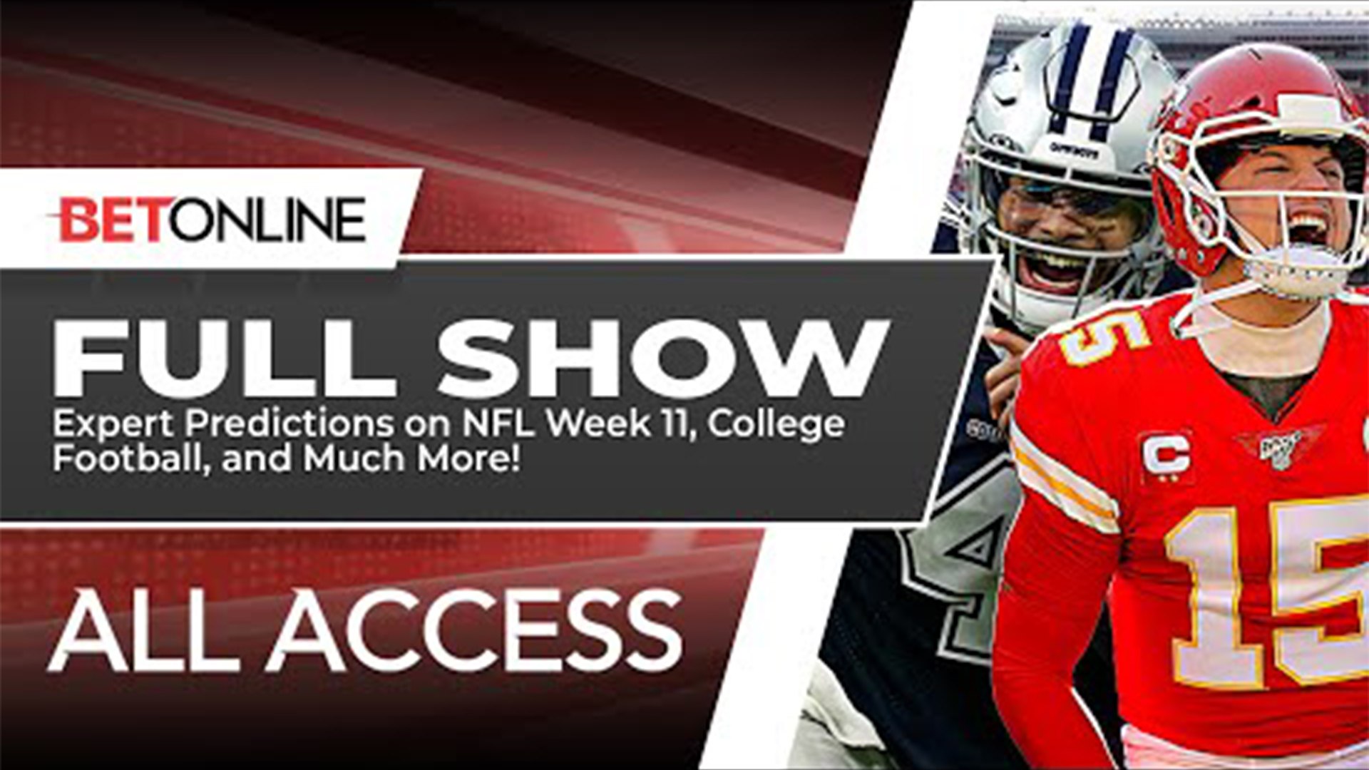 NFL Picks Week 11 + College Football Odds  BetOnline All Access FULL SHOW  - video Dailymotion
