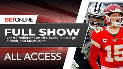 NFL Picks Week 11 + College Football Odds | BetOnline All Access FULL SHOW