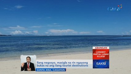 Ilang negosyo, masigla na rin ngayong bukas na ang ilang tourist destinations | Saksi