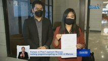 Kampo ni Pres'l aspirant Marcos: walang pagsisinungaling sa COC ni Marcos | Saksi