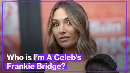 Who is I'm A Celeb's Frankie Bridge?