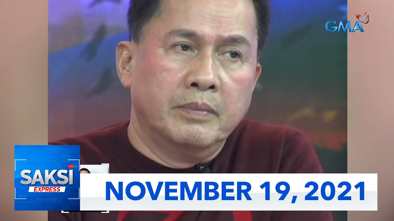 Saksi Express: November 19, 2021 [HD]