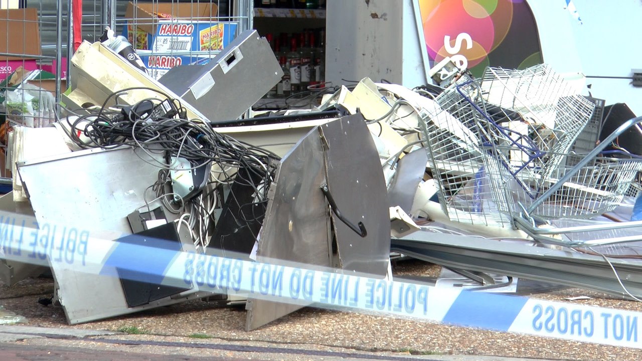 Residents left angry and terrified as thieves raid Larkfield petrol station