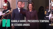 Kamala Harris, primera presidenta temporal de Estados Unidos