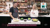 Edu recebe a nutricionista Paula Coutinho para falar sobre alguns alimentos que servem para controlar as emoções.Confira!