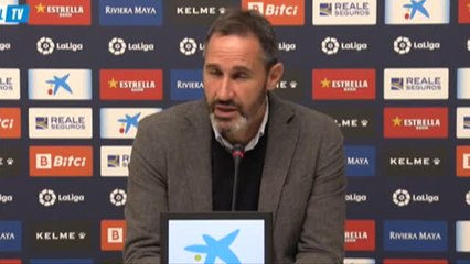 Vicente Moreno: "Nosotros vamos a ir a por el partido"