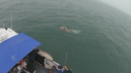 Folkestone mum crosses English Channel in memory of her late husband