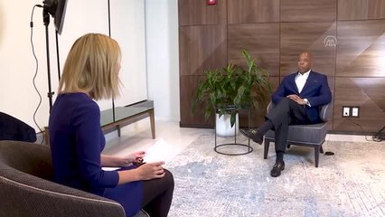 New York'un Türk dostu yeni belediye başkanı Eric Adams yabancı basında ilk röportajını AA'ya verdi