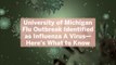 University of Michigan Flu Outbreak Identified as Influenza A Virus—Here's What to Know