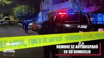 Un sujeto se autodisparo y huyó para evitar ser investigado en la colonia Morelos de Guadalajara