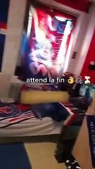 Une cellule de prison entièrement décorée aux couleurs du PSG !