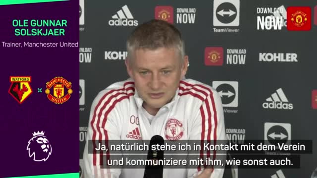Solskjaer angezählt: 'Stehe mit Verein im Kontakt'