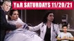 CBS Young and the restless Spoilers Saturdays November 20 YR update 11-20-2021- Victoria Pregnant