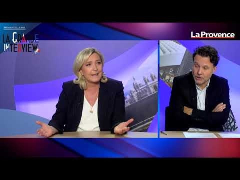 Marine le Pen : "Eric Zemmour, c'est un candidat des élites"
