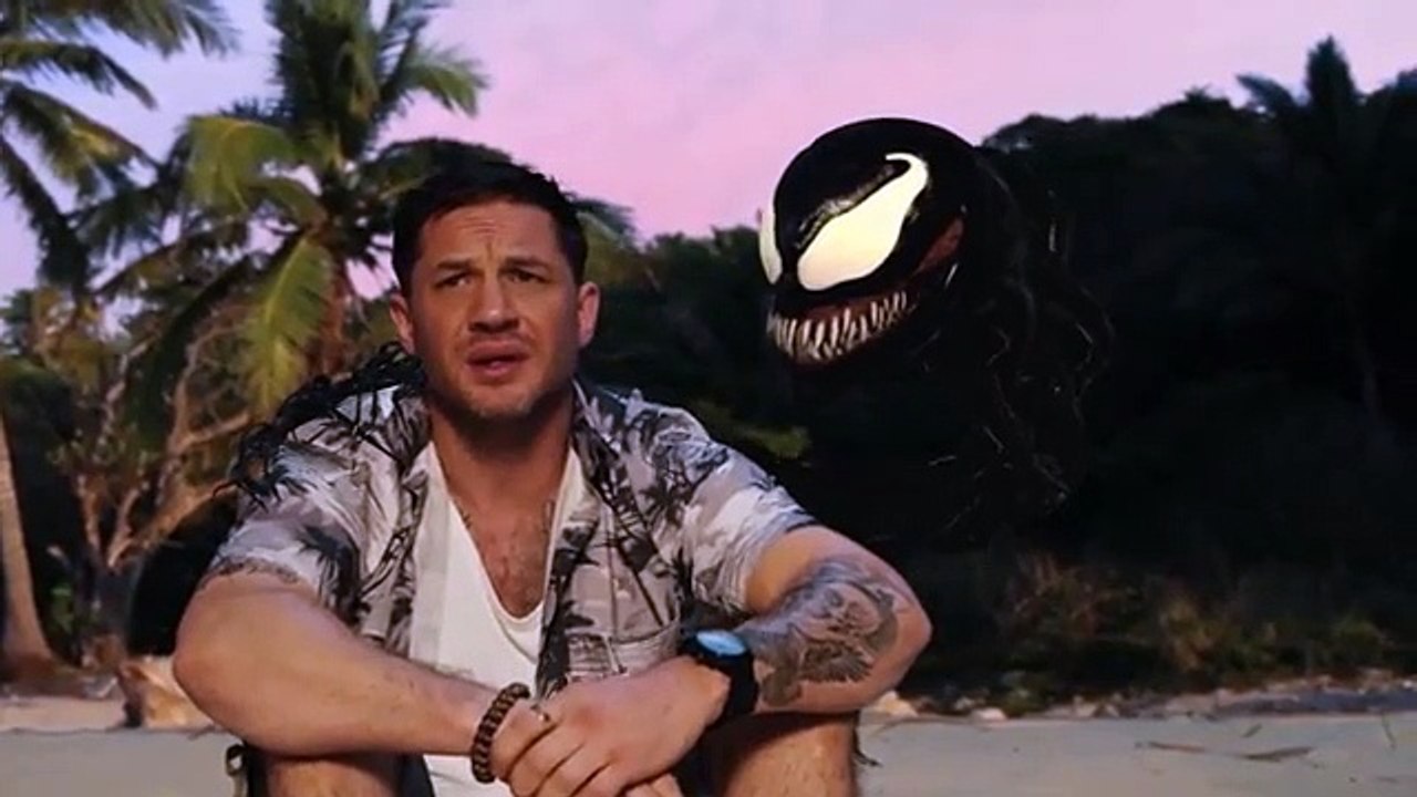 Venom & Eddie at the Beach VENOM 2 LET THERE BE CARNAGE