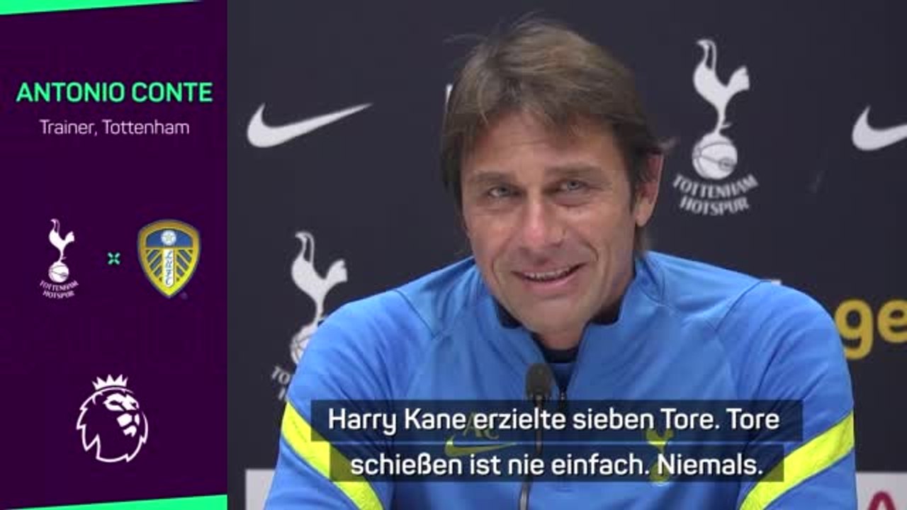 Conte vor Leeds: "Freue mich für Kane"
