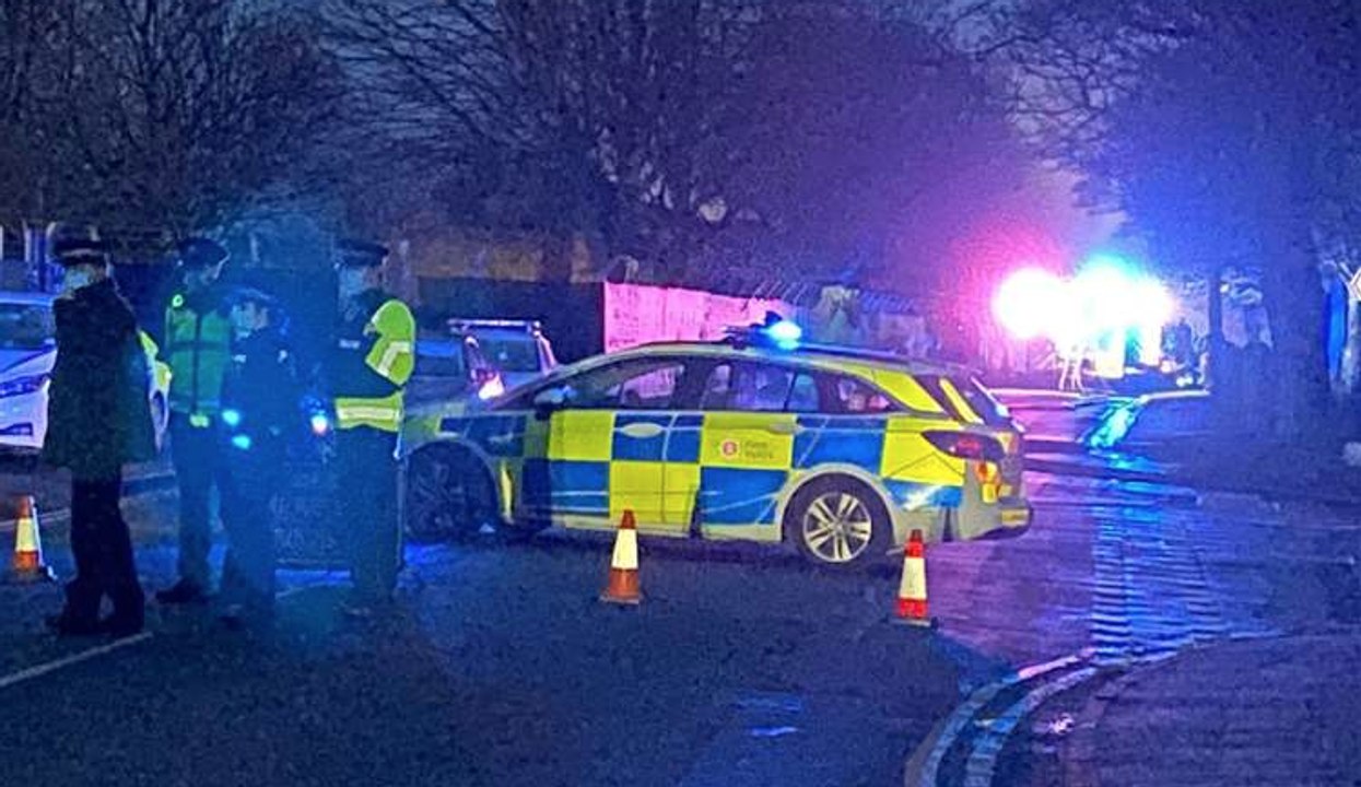 Ongoing incident in Folkestone as a fire has breaks out at Napier Barracks