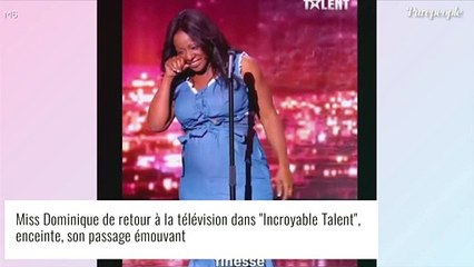 Miss Dominique au bord de l'accouchement dans Incroyable talent : le sexe de son bébé révélé sur scène