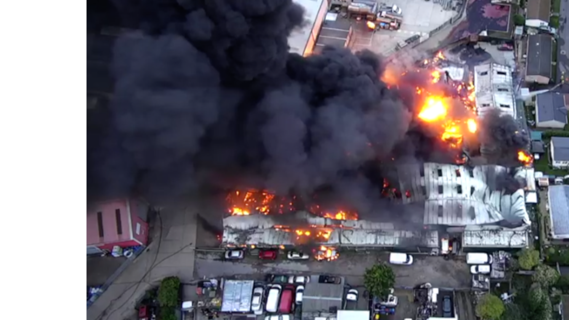 Residents evacuated after industrial explosion at Hoo Marina
