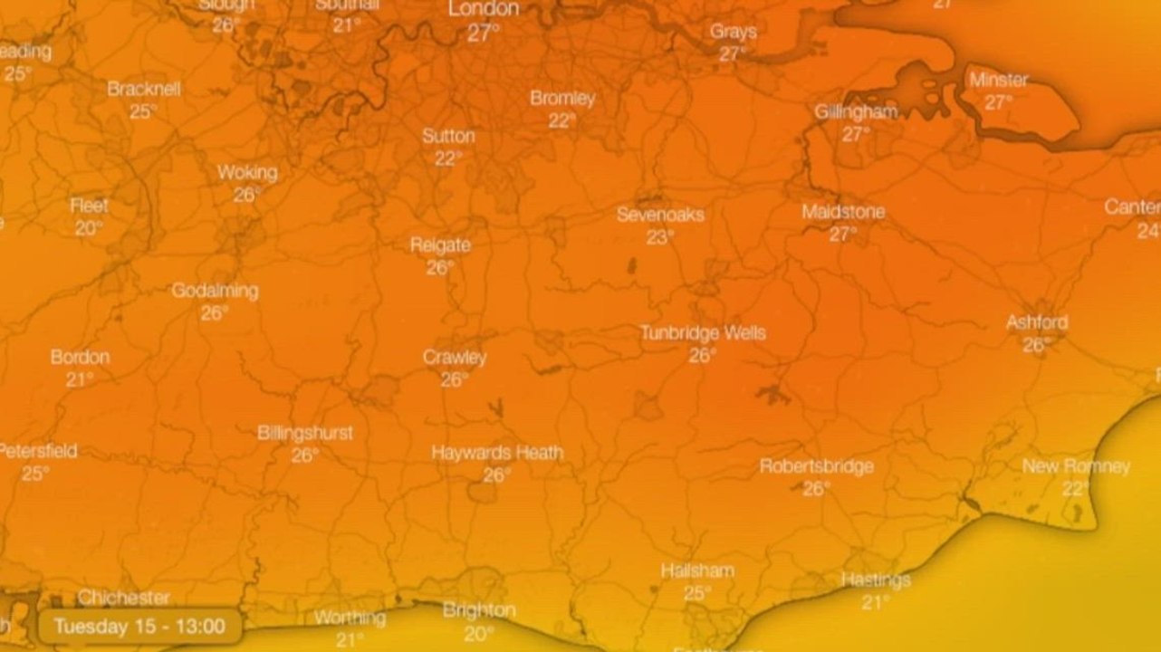 Heatwave in Kent