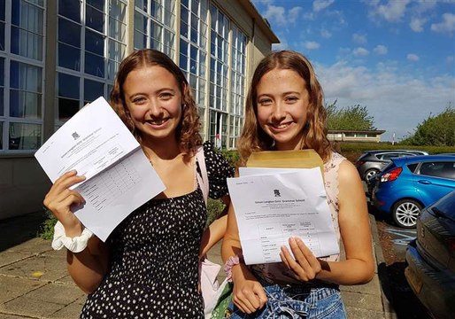 Thousands of pupils receive GCSE results