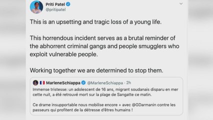 Councillors react to the death of a teenage boy crossing the channel