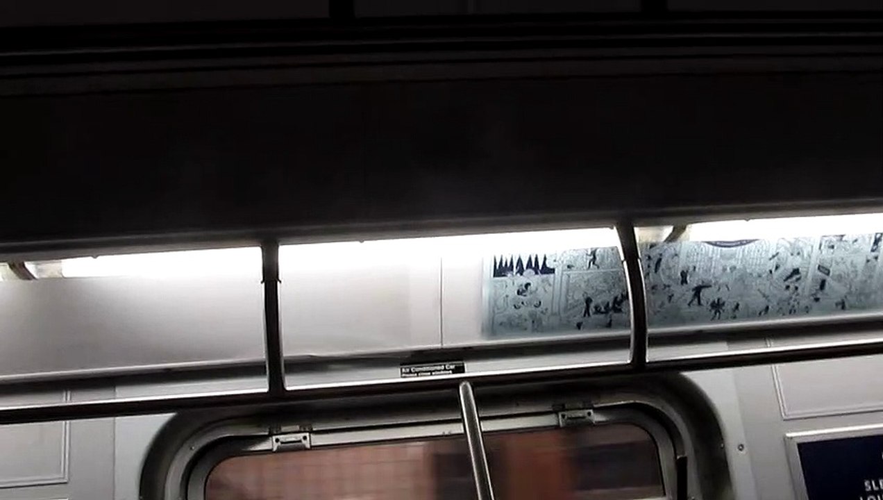 Friday Subway Ride in Brooklyn New York