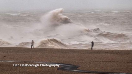 Storm Ciara Still rages as emergency services begin clean up operation.