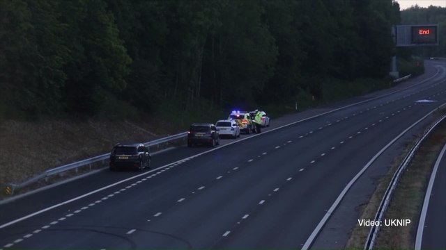 Woman's body found on M20 motorway near Ashford