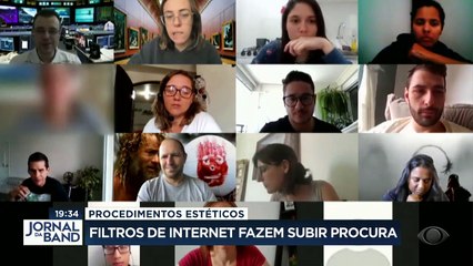 Aumentou a procura por procedimentos estéticos no rosto. Uma parte dessa procura é  baseada nos filtros das redes sociais. Isso tem até nome: é o "Efeito Zoom."