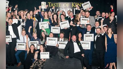 The winners of this year's prestigious Taste of Kent Awards have been announced.