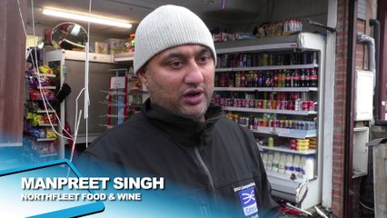 Northfleet shop destroyed in suspected ram raid