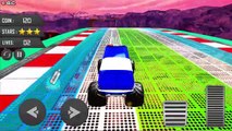 GT Mega Ramp Stunts Car Driving Games / Impossible Car Games / Android GamePlay #3