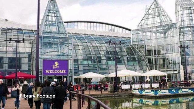 A gang of eight masked men are reported to have threatened to stab a young boy at Bluewater before stealing his phone