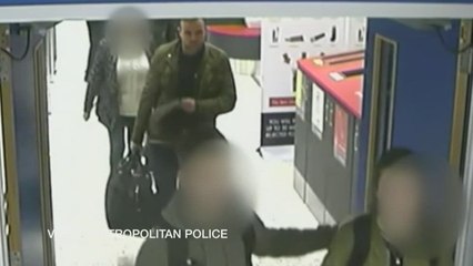 CCTV shows Charles Riddington at airport after killing South Darenth's George Barker