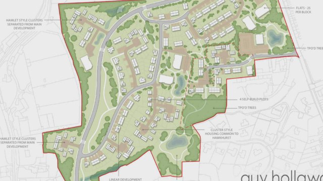 Hawkhurst residents fight back against plans for hundreds of new homes