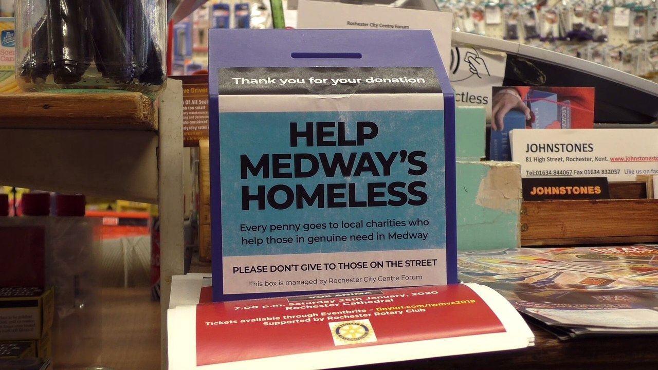 Medway council cracking down on professional beggars