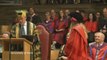 Ellie Goulding receives honorary degrees from the University of Kent