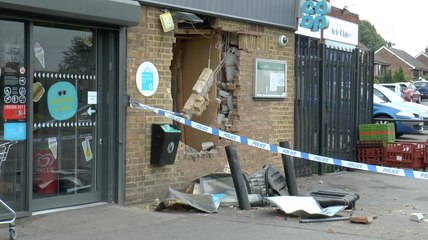 Ram raider strikes in Dartford