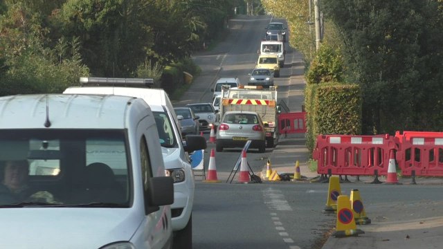Roadworks cause huge delays in Headcorn