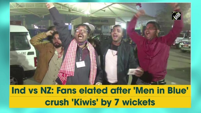 Ind vs NZ: Fans elated after 'Men in Blue' crush 'Kiwis' by 7 wickets