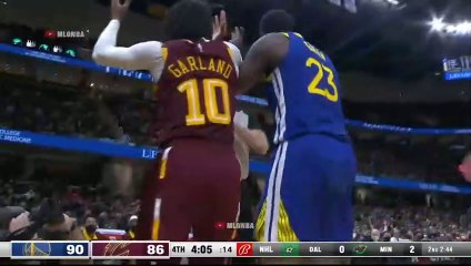 Draymond Green and Darius Garland rushing to the refs was hilarious