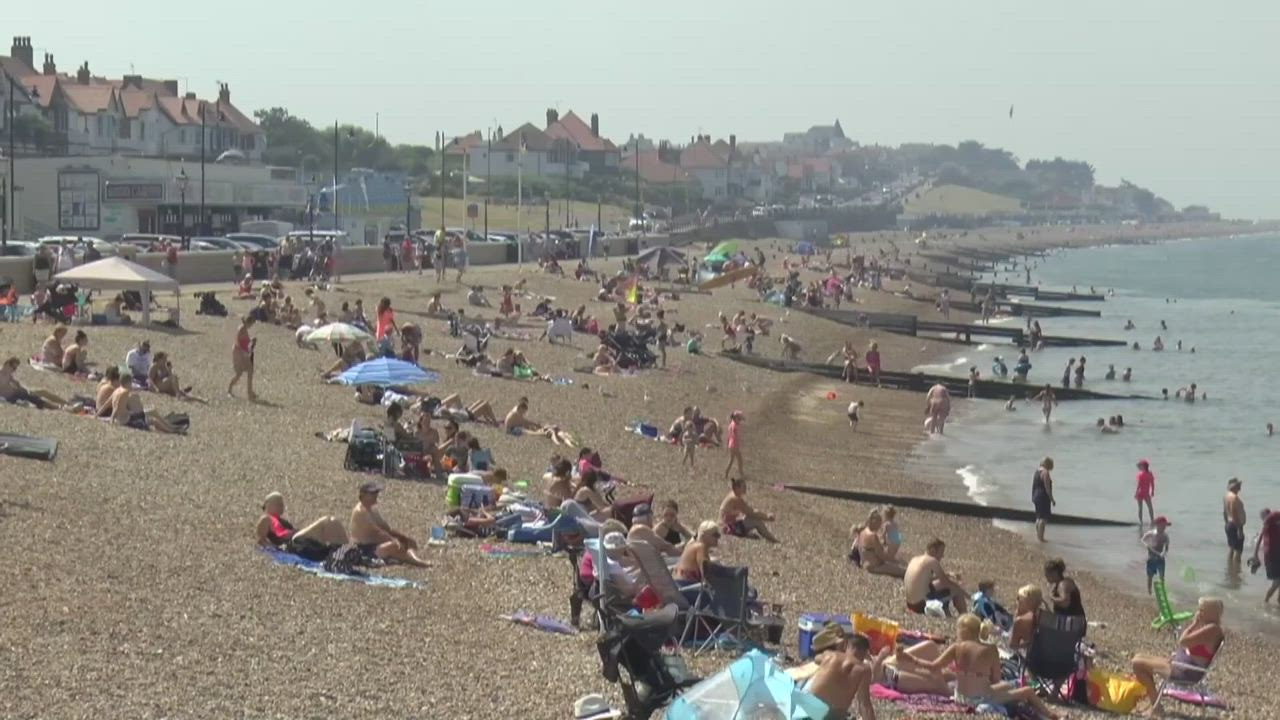 Heatwave in Kent with record breaking temperatures