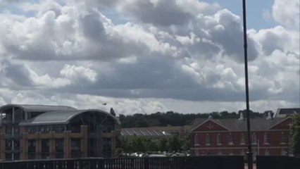 Helicopters spotted over Medway
